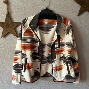 Aztec fleece jacket